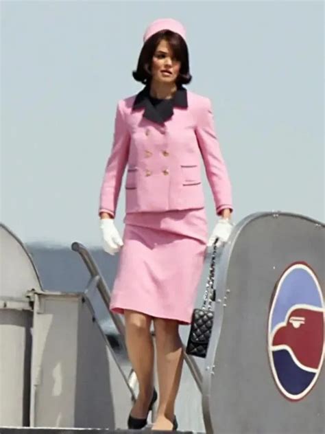 jackie kennedy pink suit today.